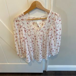 NWT Peach Love Blouse